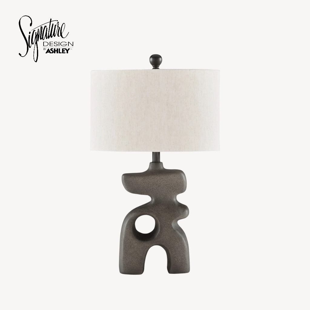 L235754 Danacy Table Lamp In Black Finish | Signature Design By Ashley