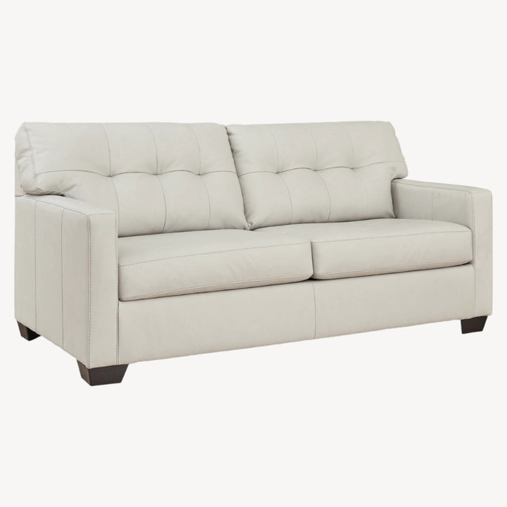 5470538C Belziani Leather Sofa - Coconut | Signature Design By Ashley