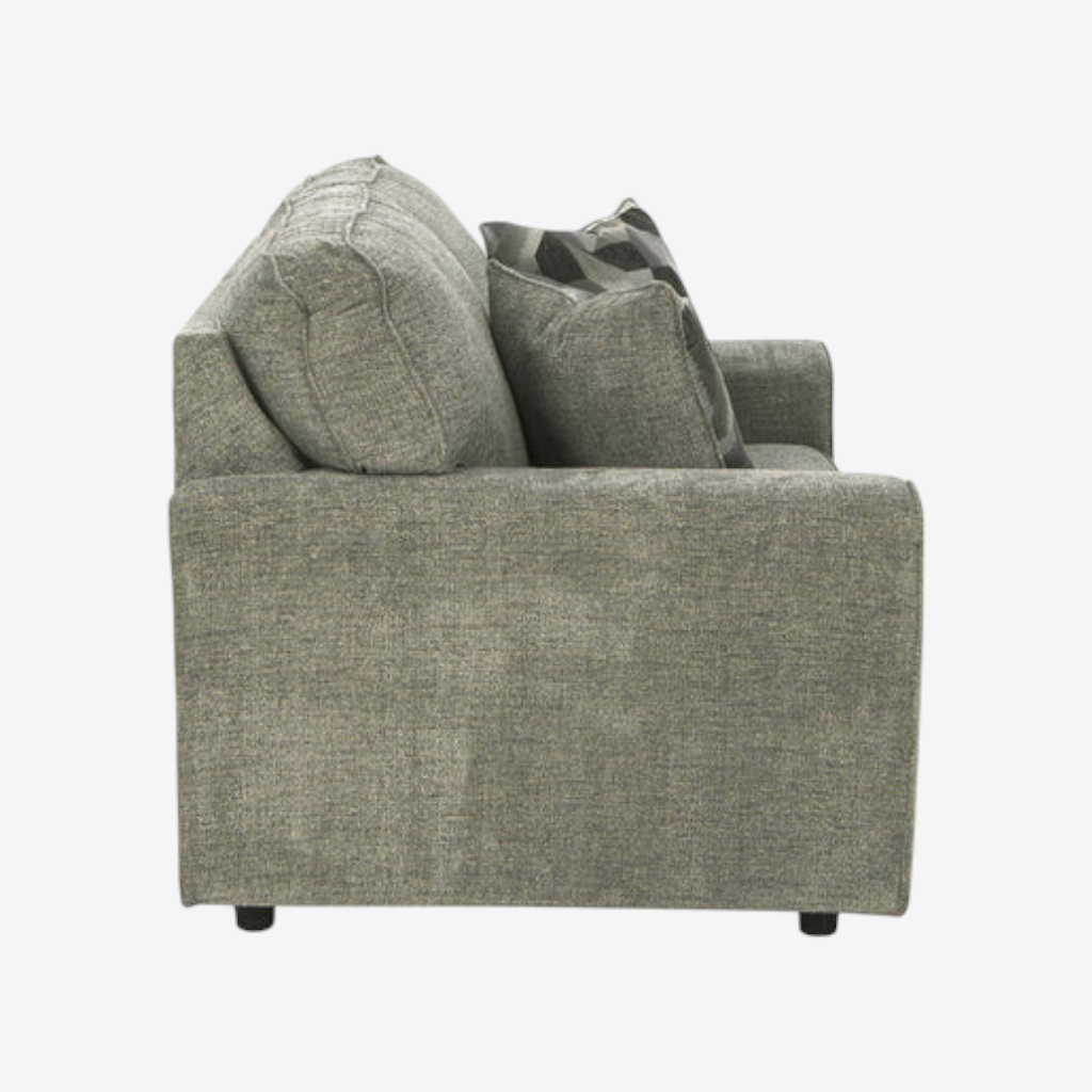 2680535 Cascilla Fabric Loveseat - Pewter | Signature Design By Ashley
