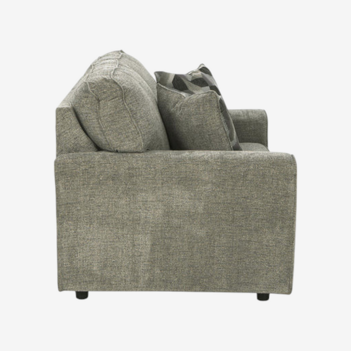 2680535 Cascilla Fabric Loveseat - Pewter | Signature Design By Ashley