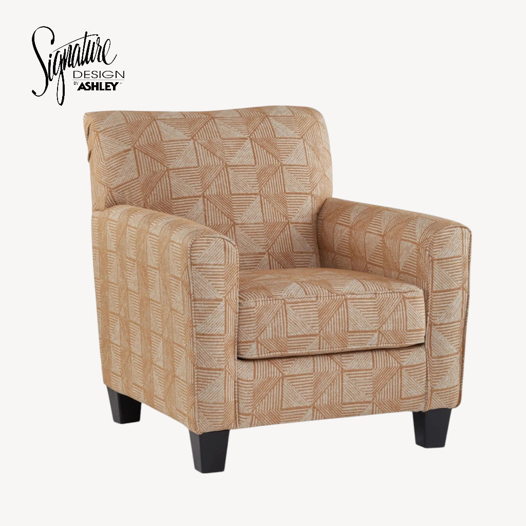 A3000656 Hayesdale Accent Chair In Amber Finish | Signature Design By Ashley