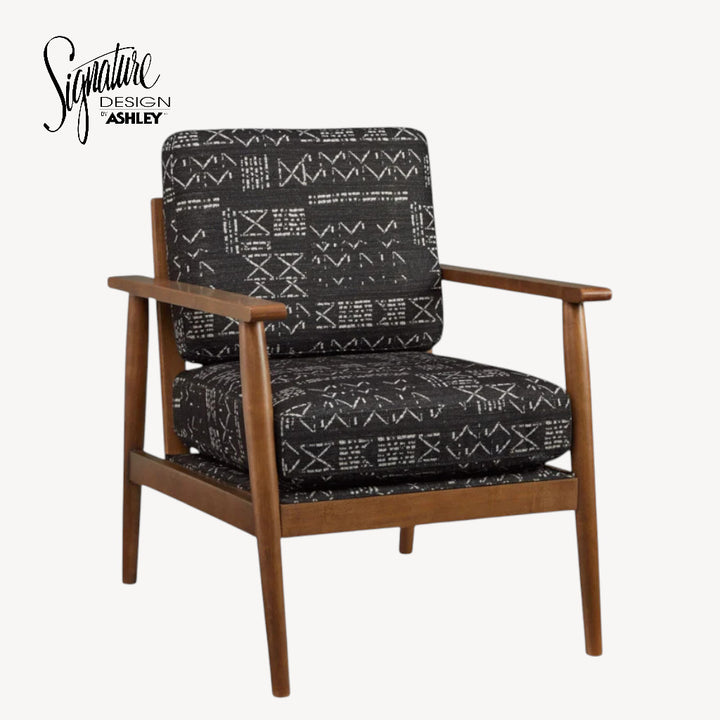 A3000308 Bevyn Accent Chair - Charcoal | Signature Design By Ashley