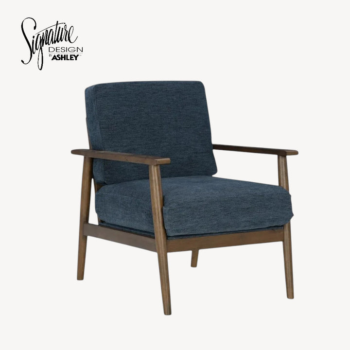 2610660 Bixler Showood Accent Chair - Navy | Signature Design By Ashley