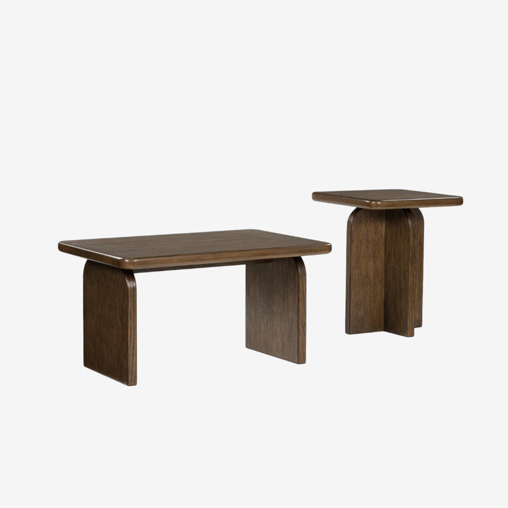 T315-12 Shawbeck Occasional Table Set (Set of 2) - Brown | Signature Design By Ashley