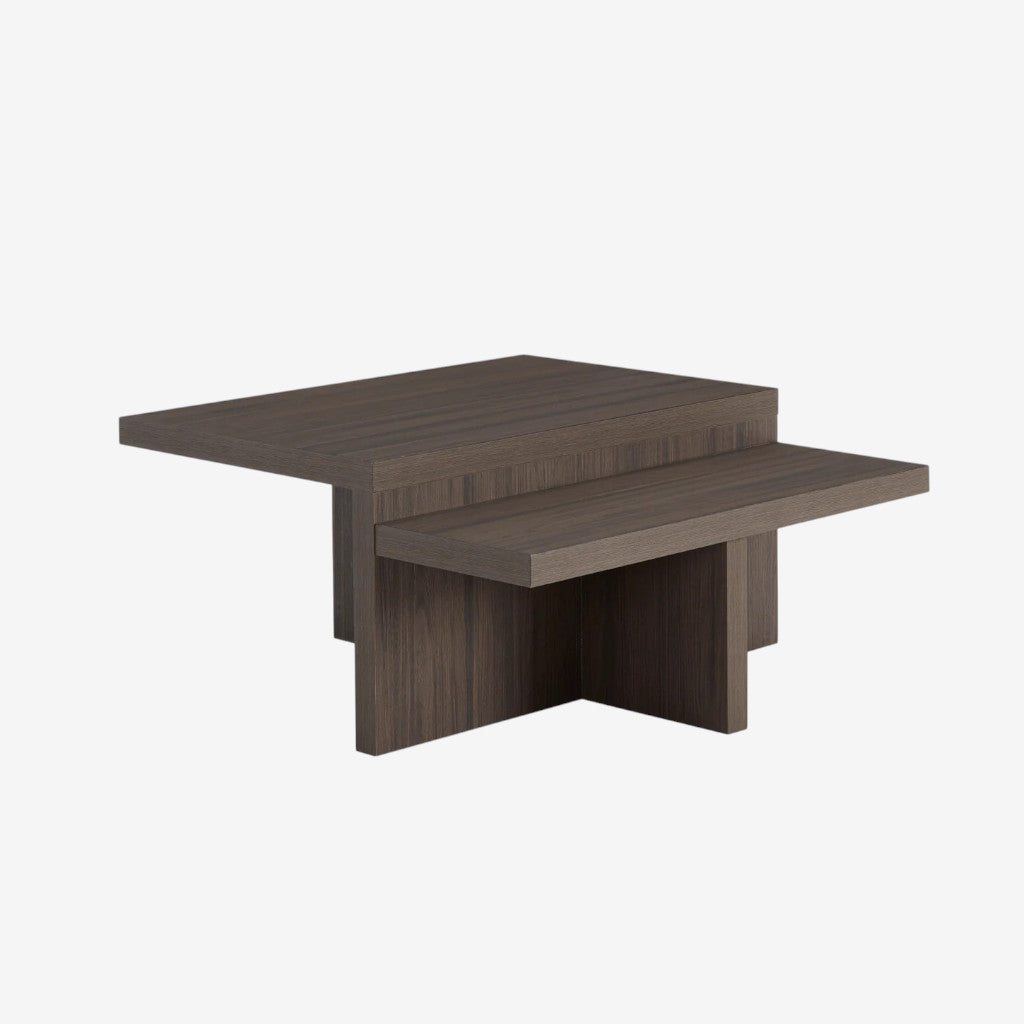 T304-12 Zendex Occasional Table Set (Set of 2) - Brown | Signature Design By Ashley