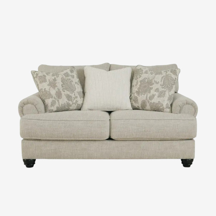 1320135 Asanti Fabric Loveseat - Fog | Signature Design By Ashley