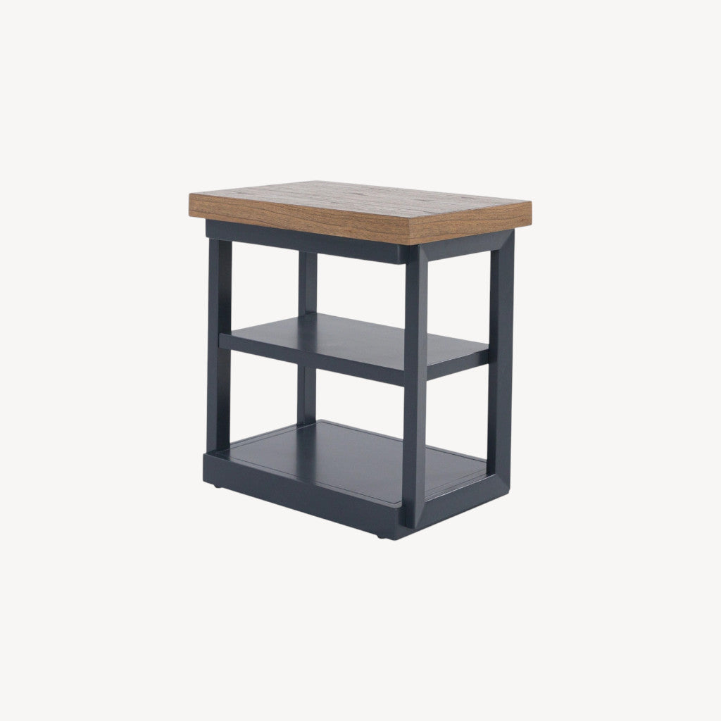 T402-13 Landocken Occasional Table Set Brown/Blue (set of 3) | Signature Design By Ashley