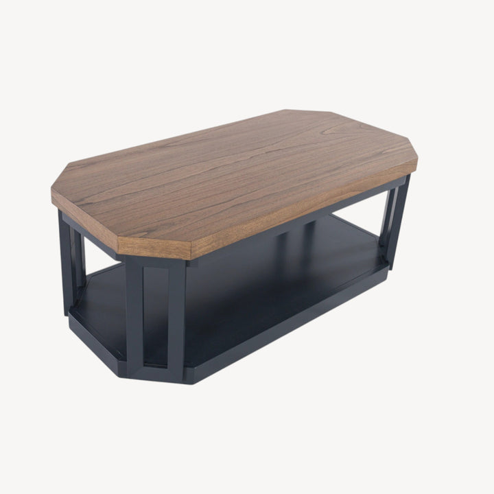 T402-13 Landocken Occasional Table Set Brown/Blue (set of 3) | Signature Design By Ashley