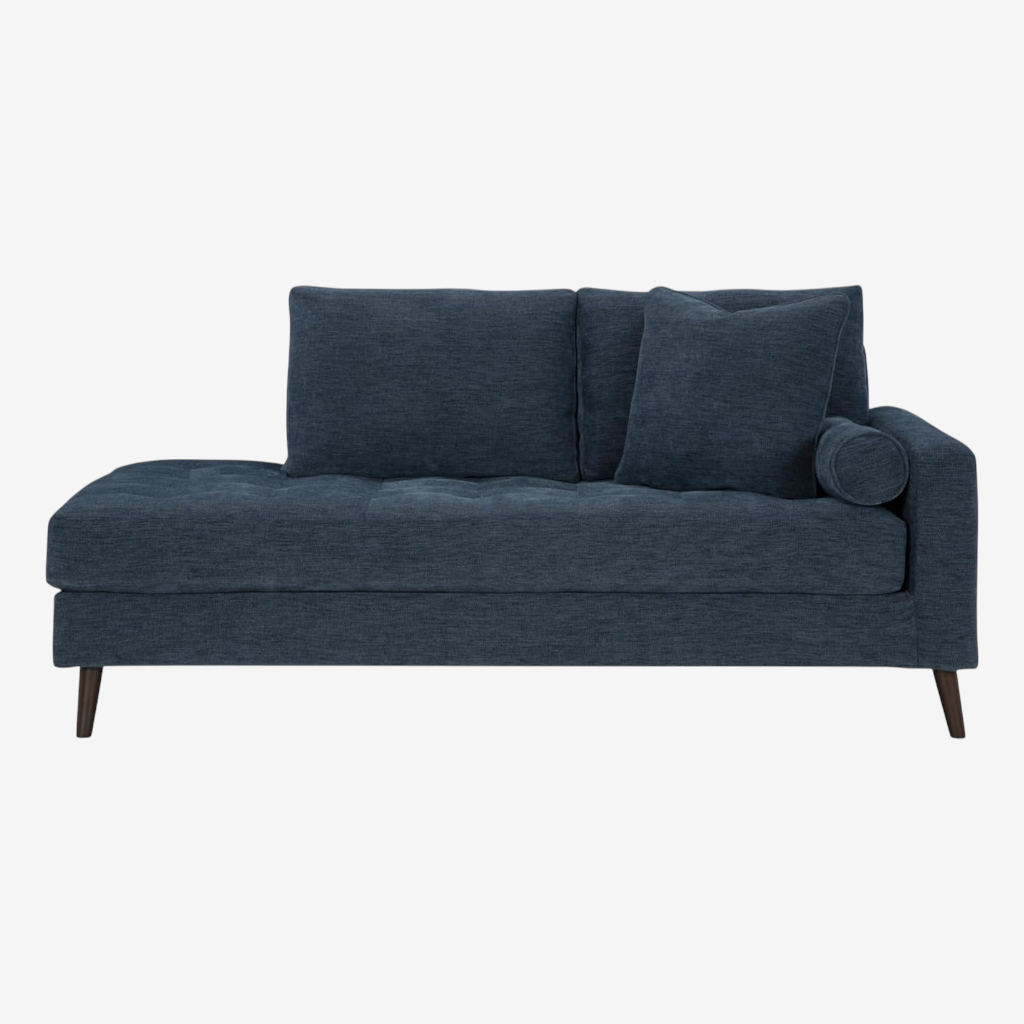 2610617 Bixler RAF Corner Chaise - Navy | Signature Design By Ashley