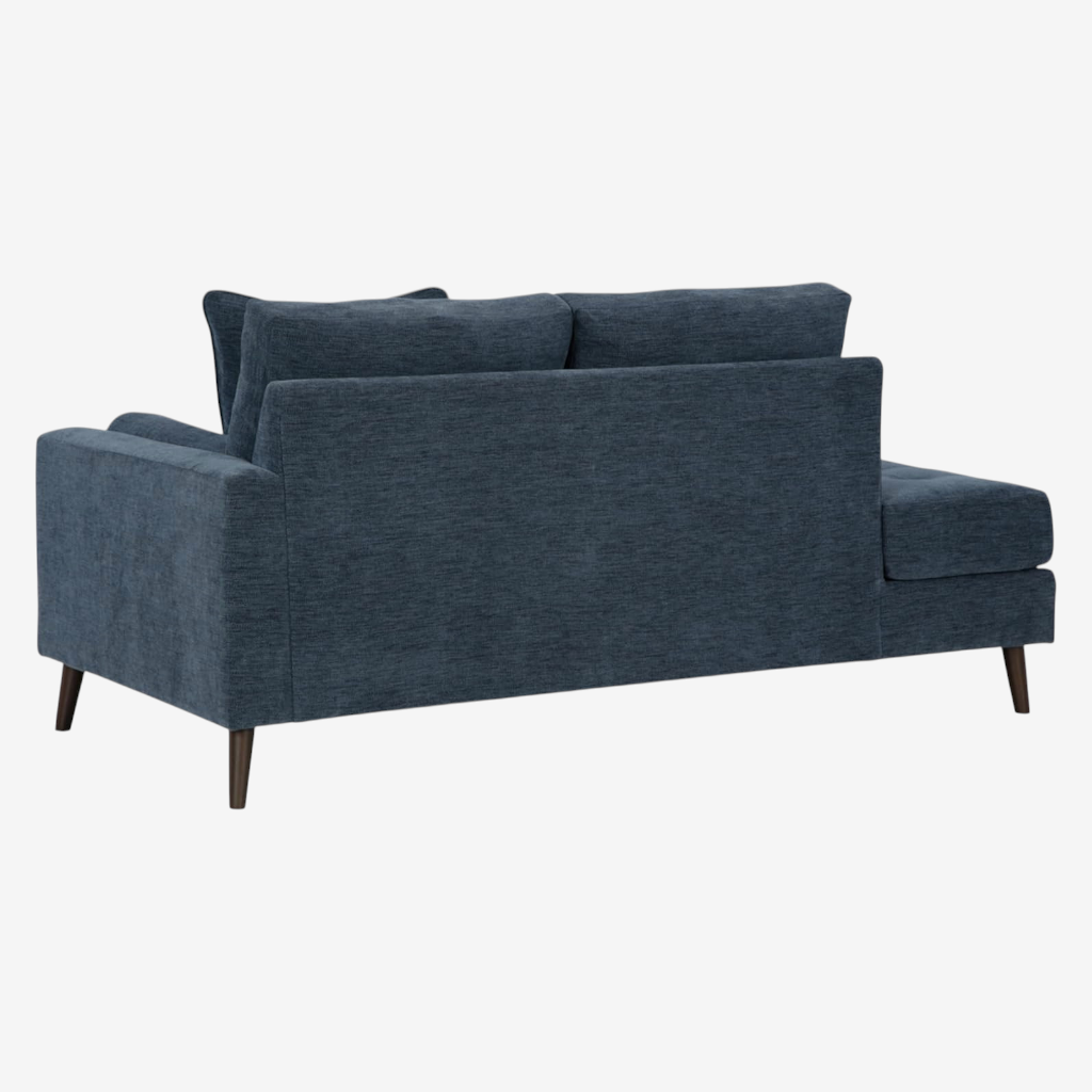 2610617 Bixler RAF Corner Chaise - Navy | Signature Design By Ashley