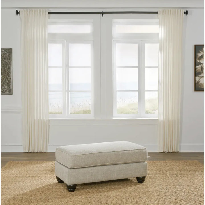 1320114 Asanti Accent Ottoman - Fog | Signature Design By Ashley