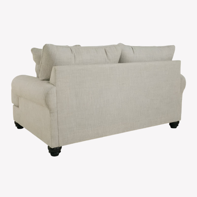 1320135 Asanti Fabric Loveseat - Fog | Signature Design By Ashley
