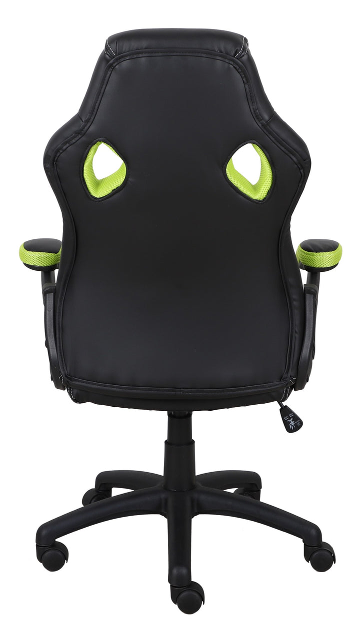 Pulse Comfortable & Stylish Gaming Chair - Black/ Green