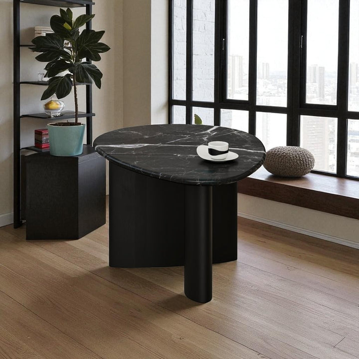 Soren Coffee Table in Bold Midnight Black Finish