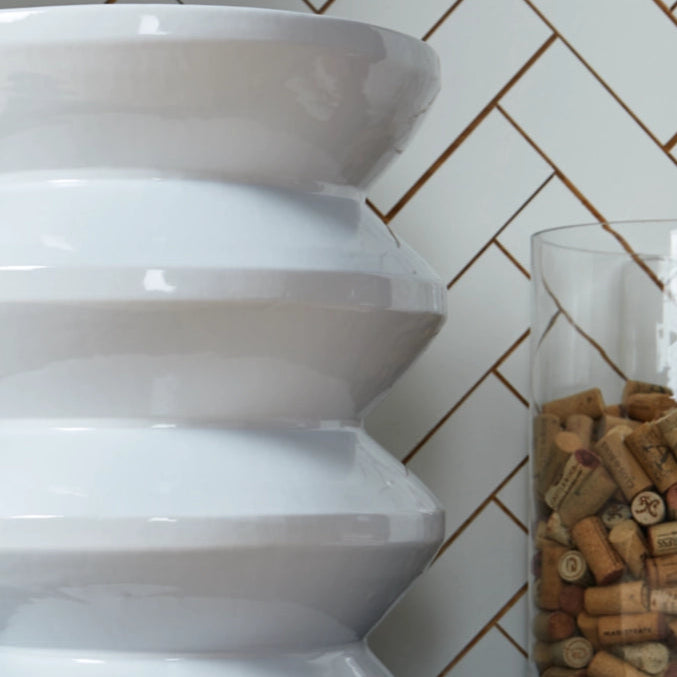 A3000617 Lakiness Indoor/Outdoor Stool - White | Signature Design By Ashley