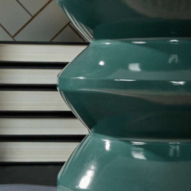 A3000618 Lakiness Indoor/Outdoor Stool - Teal | Signature Design By Ashley