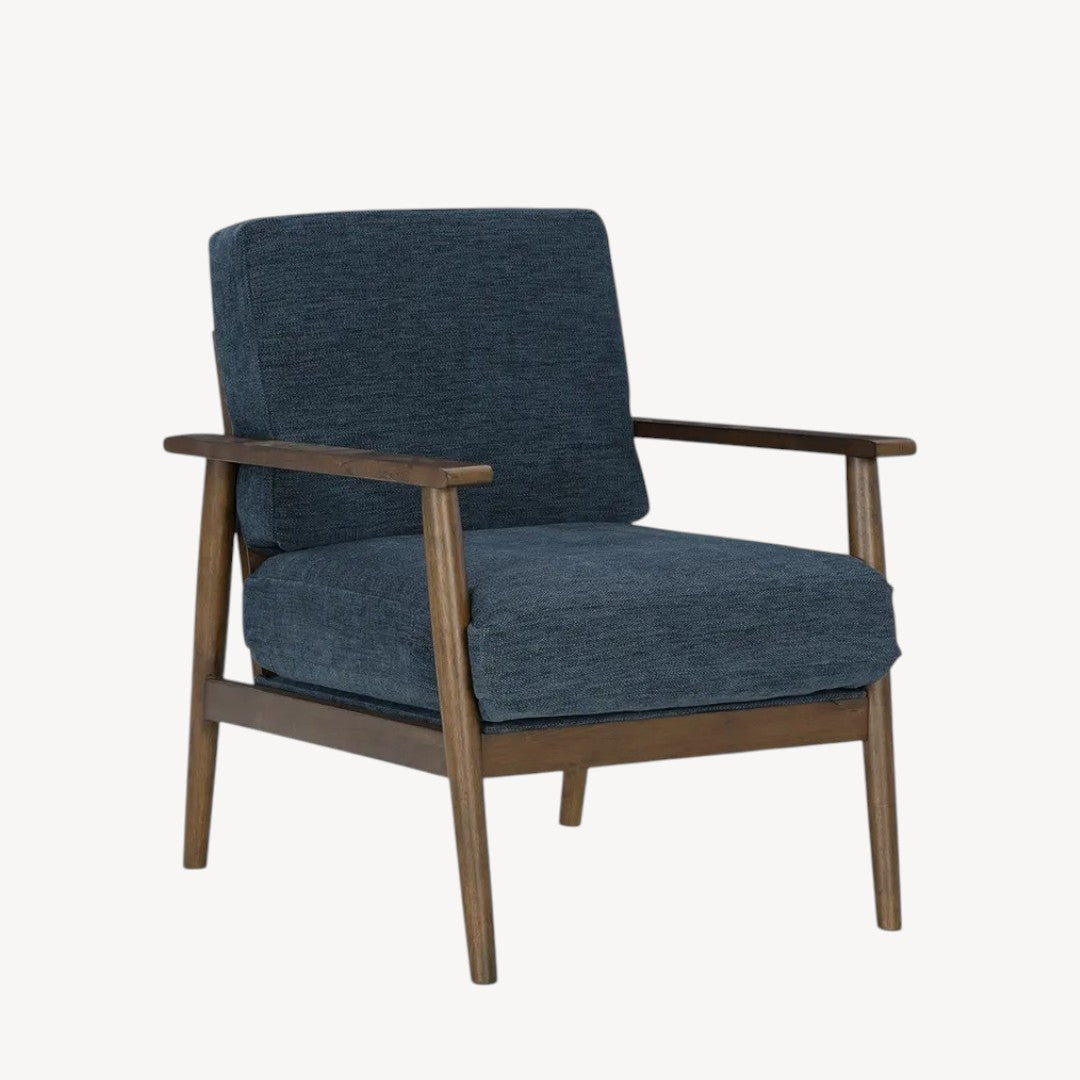 2610660 Bixler Showood Accent Chair - Navy | Signature Design By Ashley