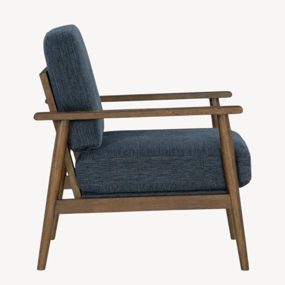 2610660 Bixler Showood Accent Chair - Navy | Signature Design By Ashley