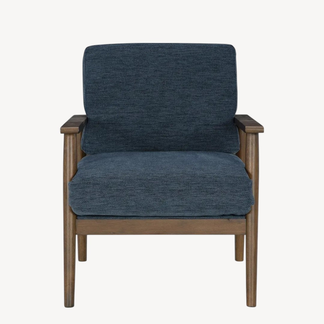 2610660 Bixler Showood Accent Chair - Navy | Signature Design By Ashley