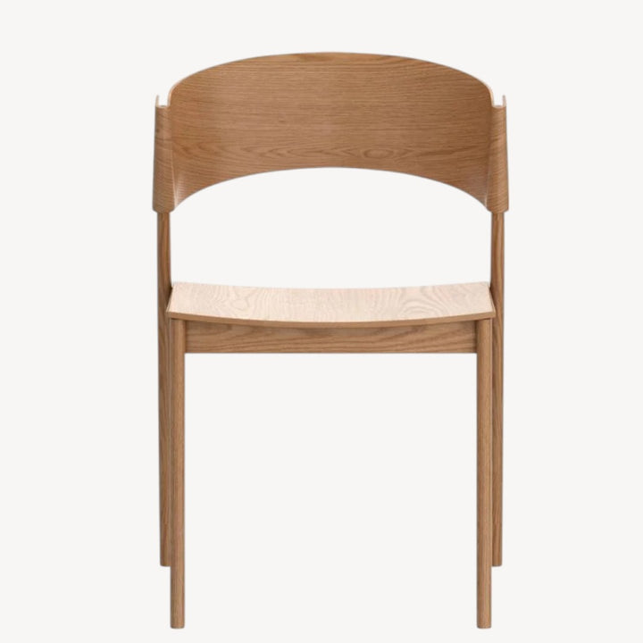 Elias Natural Wood Dining Chairs (Set of 2) – Mid-Century Meets Muscle