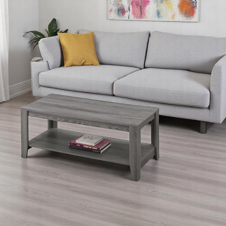 Katherine Wooden Coffee Table In Tempting Oak Finish