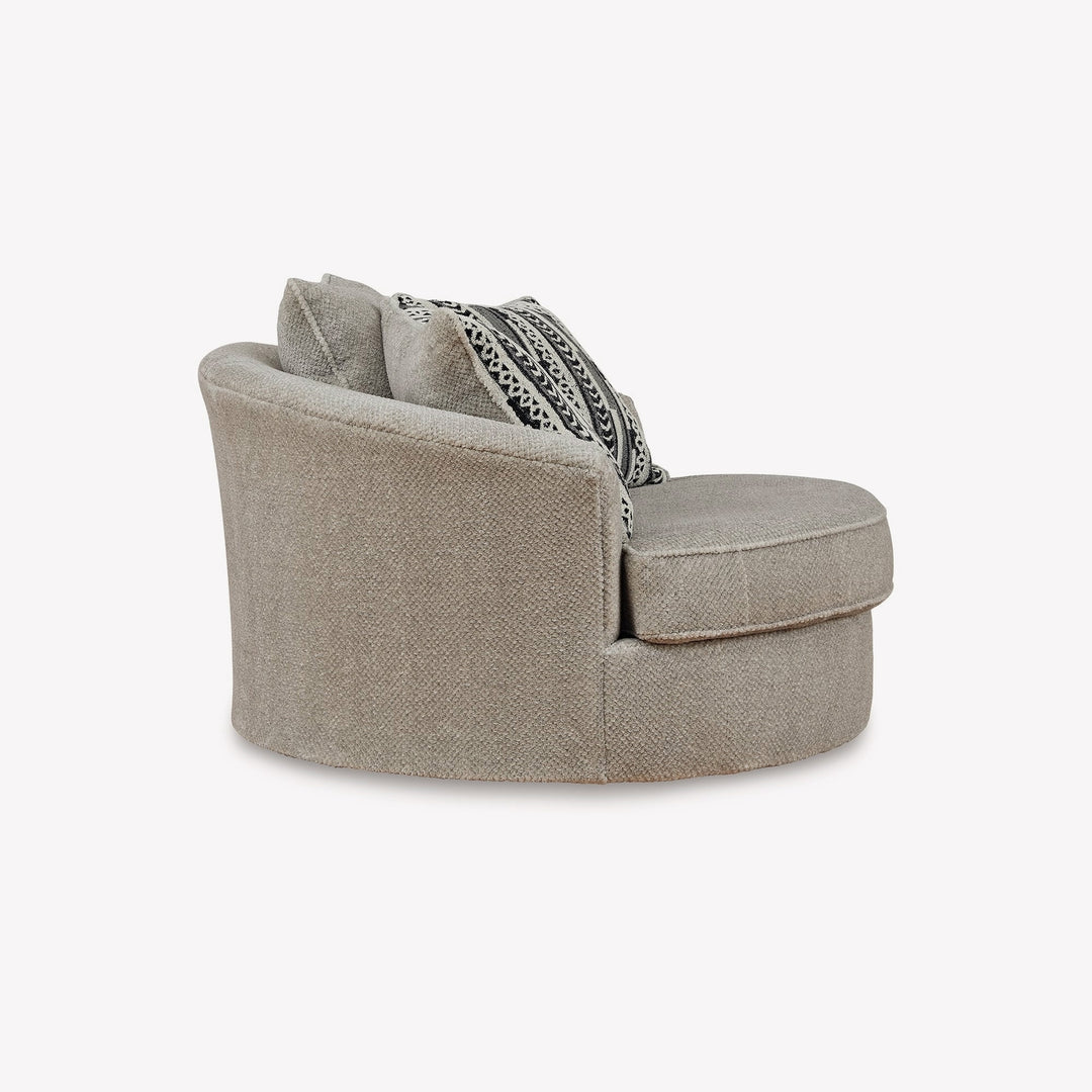 2050221C Calnita Swivel Accent Chair In Sisal Finish | Signature Design By Ashley