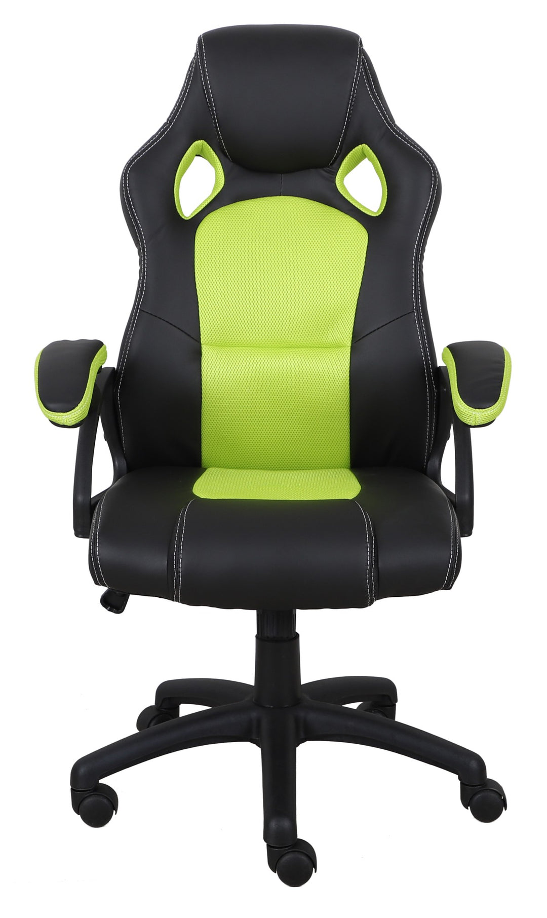 Pulse Comfortable & Stylish Gaming Chair - Black/ Green