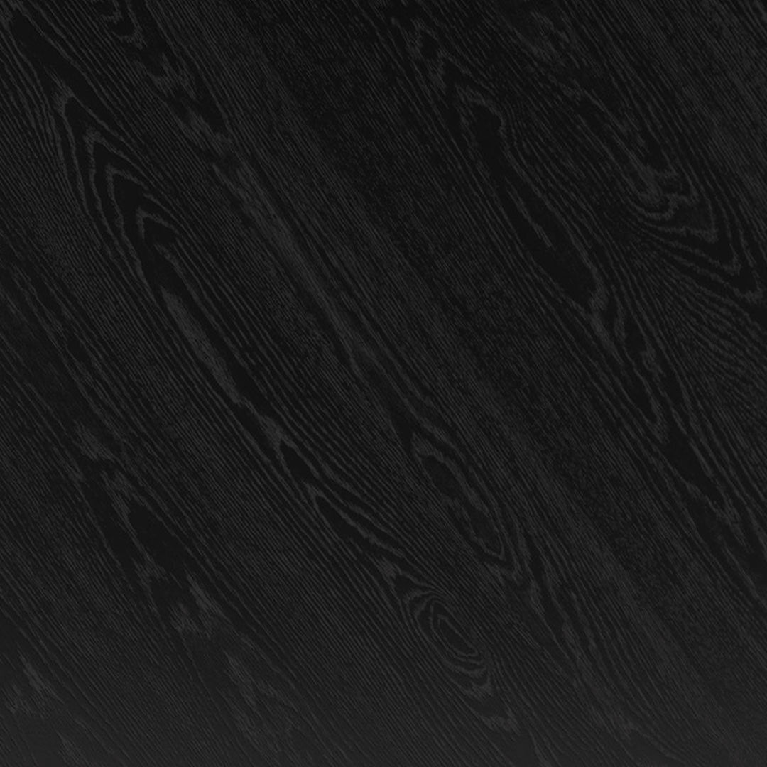 Lennox Round Dining Table in Sleek Black Finish