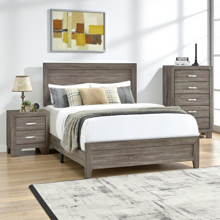 Verra 8-Piece Bedroom Set - Grey | Modern, Sturdy, Simplistic & Smart Storage Solution