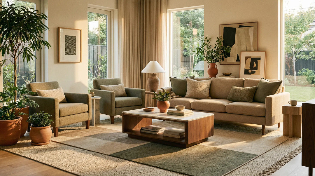 Living Room Sets That Make Decorating Easy