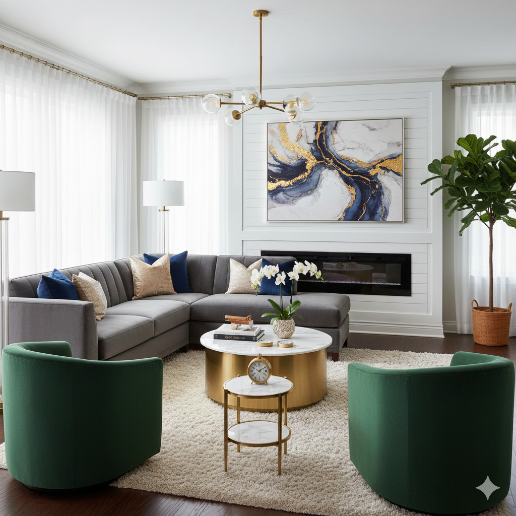 Luxury Living Room Furnitures Ideas Without Overspending