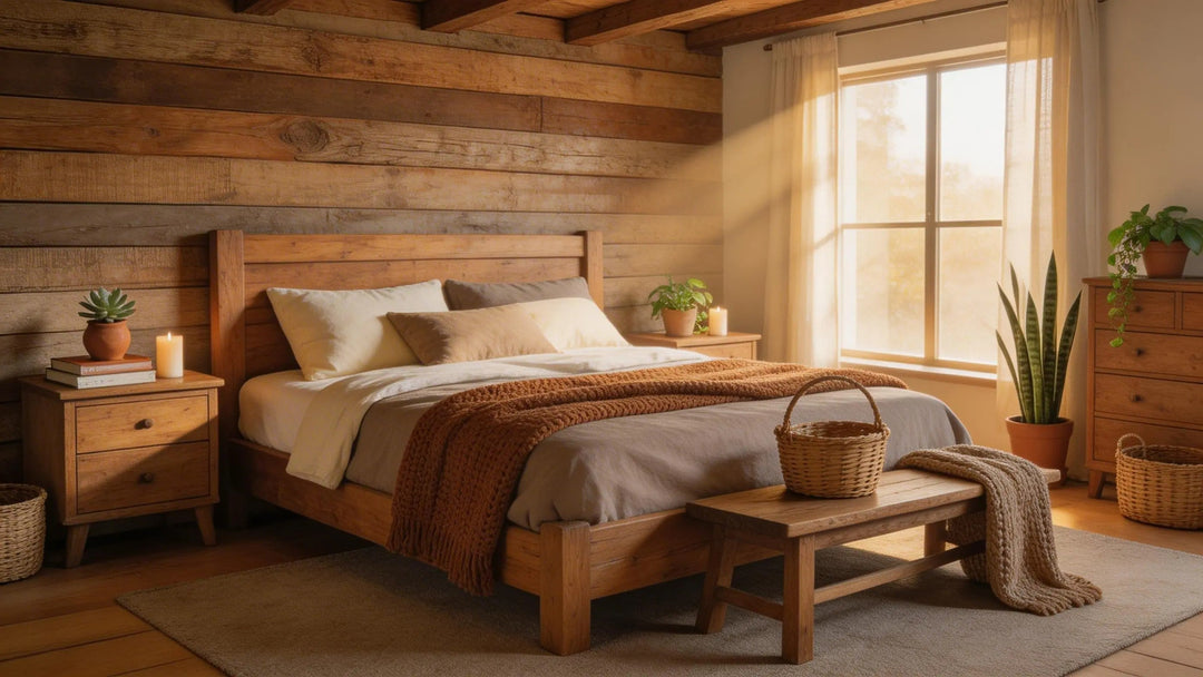 Rustic Bedroom Furnitures Ideas for Warm Cozy Interiors