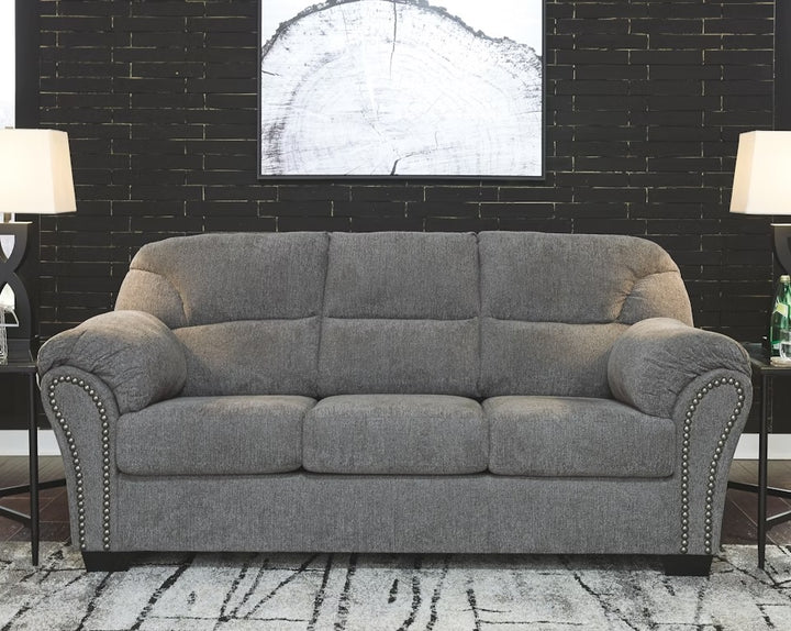 2810538 Allmaxx Sofa In Fabric Upholstery - Pewter | Benchcraft By Ashley