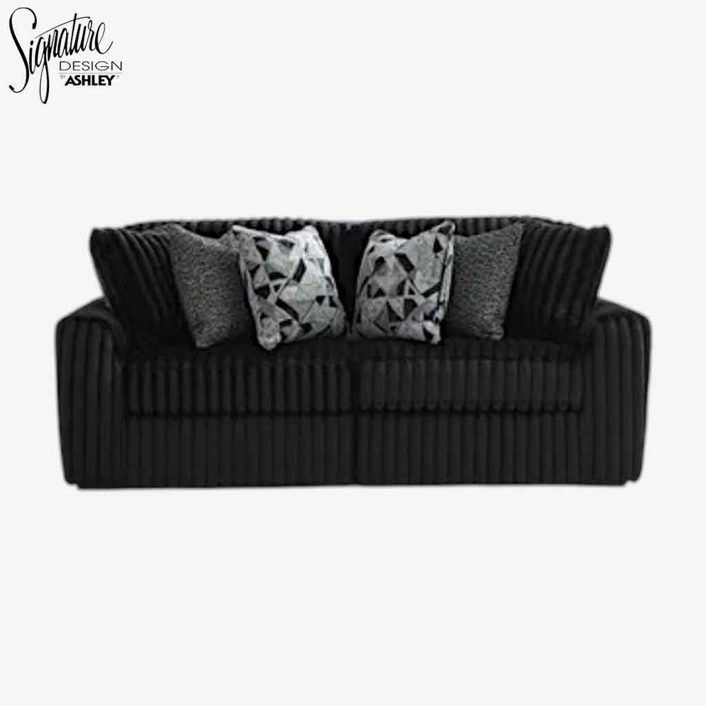 98103S11 Midnight-madness 2-Piece Sectional Sofa In Fabric Upholstery - Onyx | Signature Design By Ashley