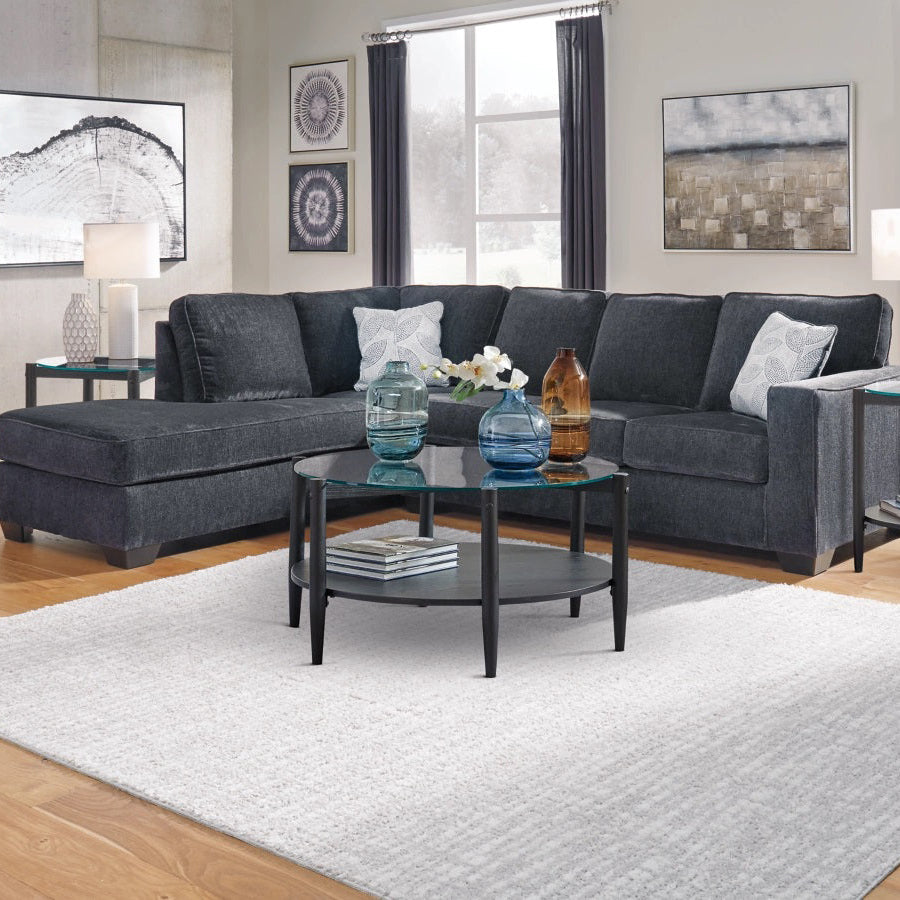 AFHS-1471003K Altari 2-Piece LAF Sectional Sofa - Slate | Signature Design By Ashley