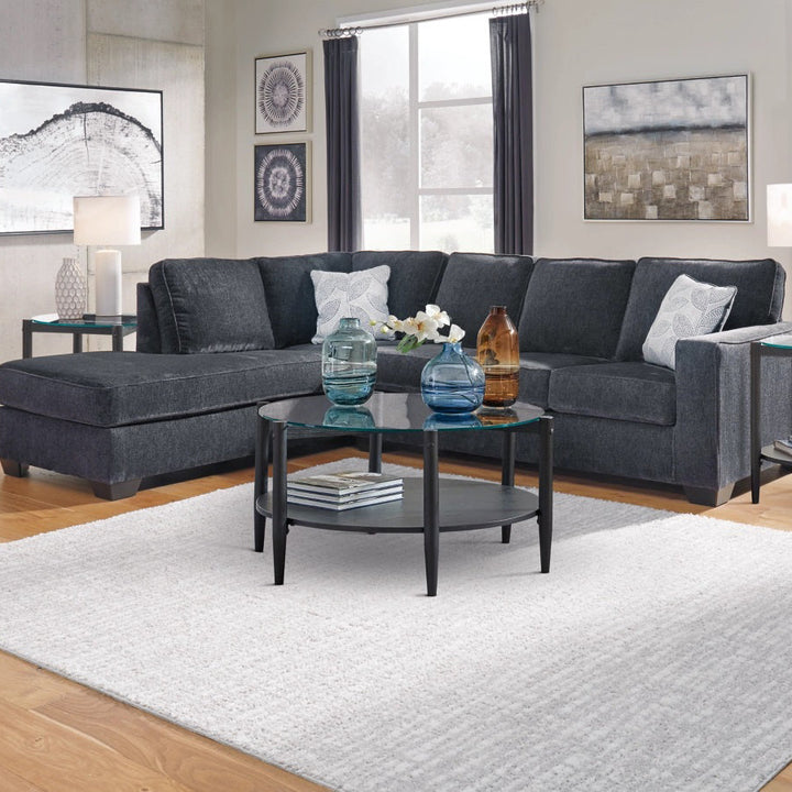 AFHS-1471003K Altari 2-Piece LAF Sectional Sofa - Slate | Signature Design By Ashley