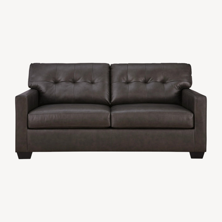 5470638C Belziani Leather Sofa - Storm | Signature Design By Ashley