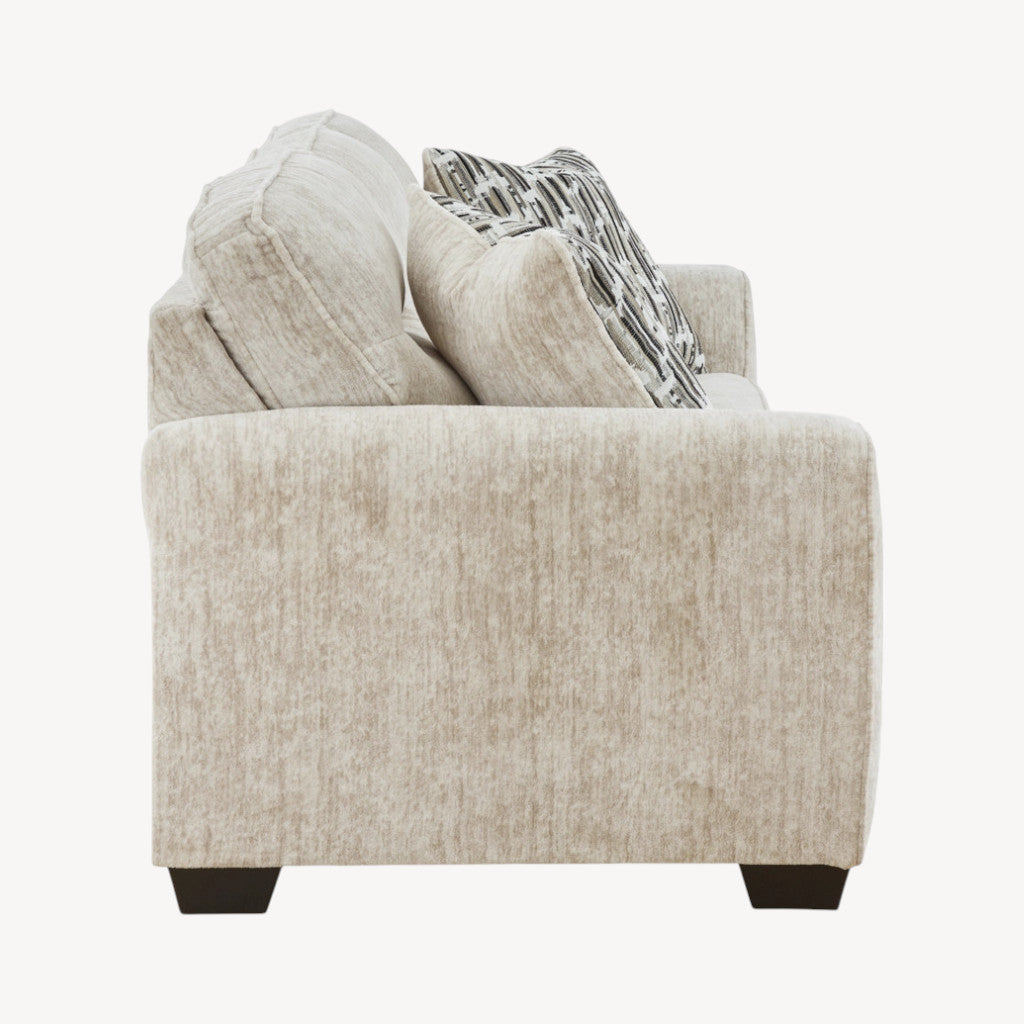 5050538 Lonoke Sofa In Fabric Upholstery - Parchment | Signature Design By Ashley