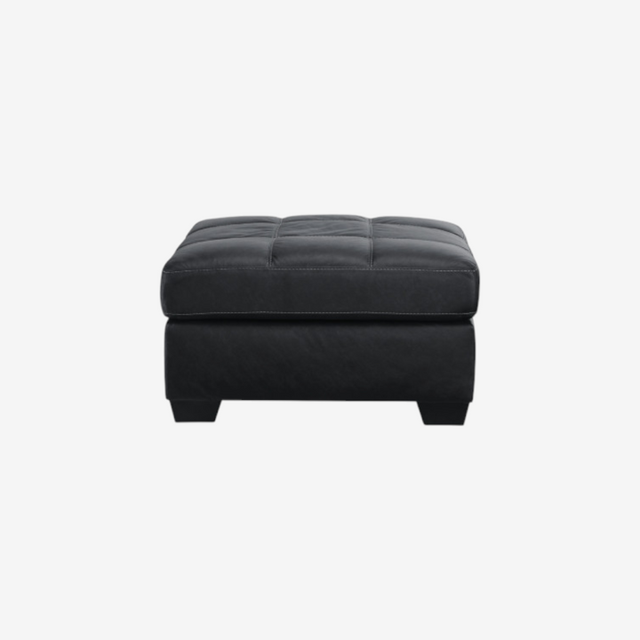 1700408 Barlin Mills Oversized Accent Ottoman - Carbon | Signature Design By Ashley