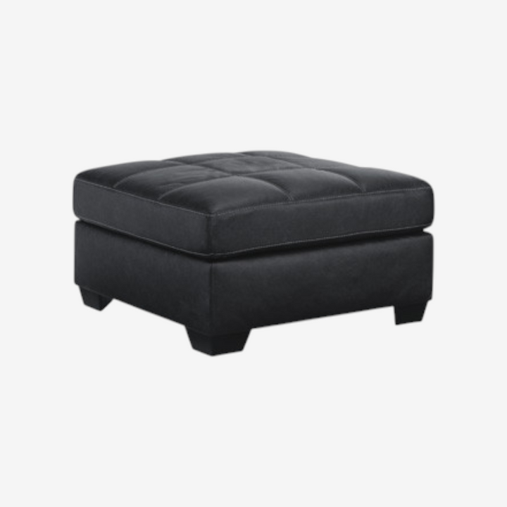 1700408 Barlin Mills Oversized Accent Ottoman - Carbon | Signature Design By Ashley