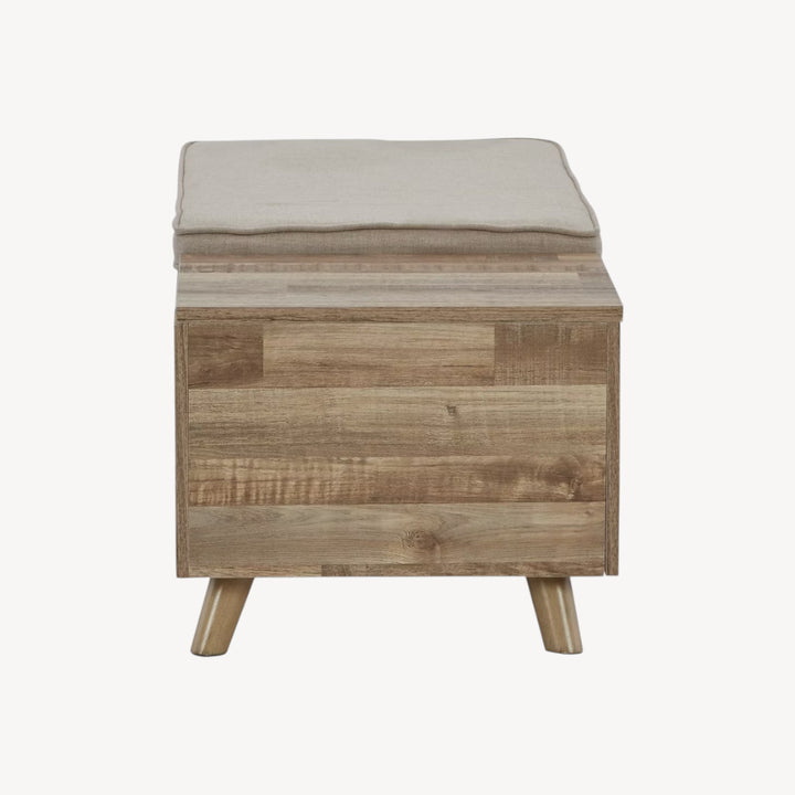 A3000318 Gerdanet Storage Bench - Beige/ Brown | Signature Design By Ashley