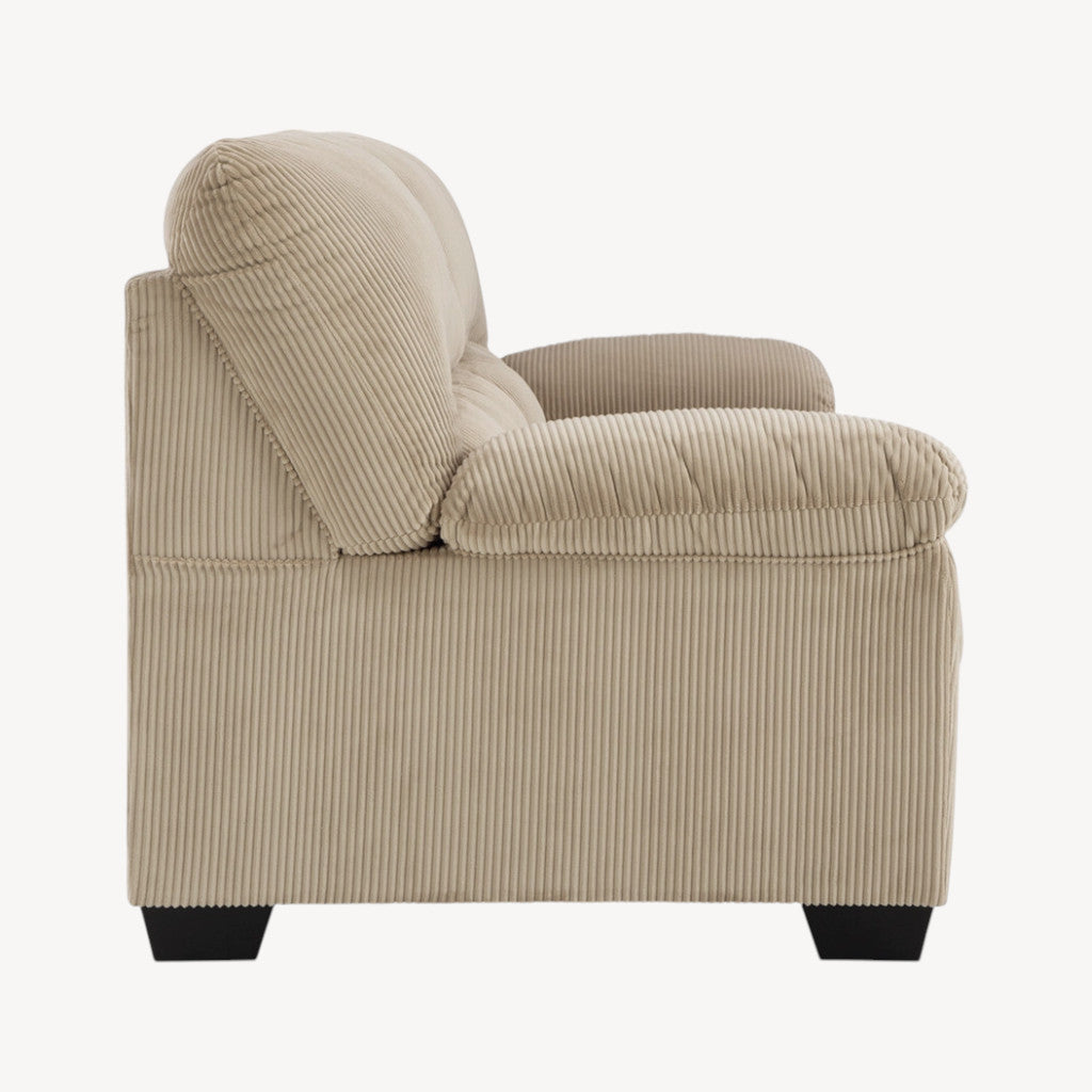 2420338 SimpleJoy Fabric Sofa - Sand | Signature Design By Ashley