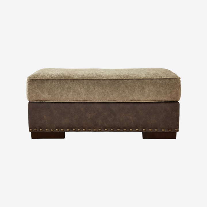 1870414 Alesbury Accent Ottoman - Chocolate | Signature Design By Ashley