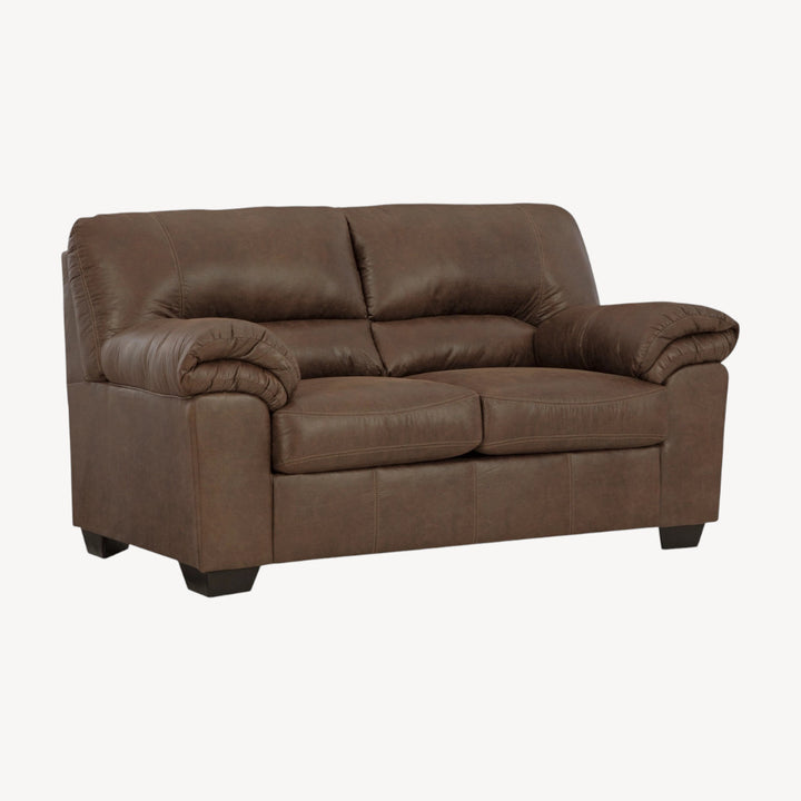 1202035 Bladen Leather Loveseat - Coffee | Signature Design By Ashley