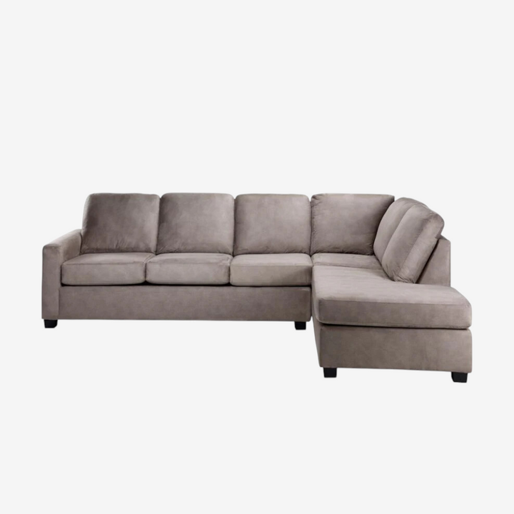 Whistler 2-Piece Fabric Upholstered Sectional Sofa - Beige