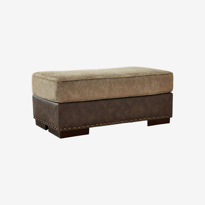 1870414 Alesbury Accent Ottoman - Chocolate | Signature Design By Ashley