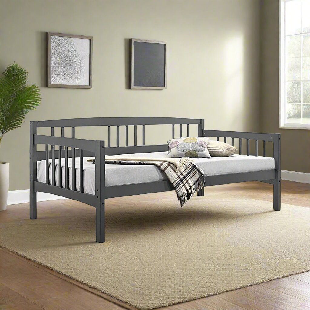 Nixon Multifunctional Daybed (39" Single Size) In Grey Finish
