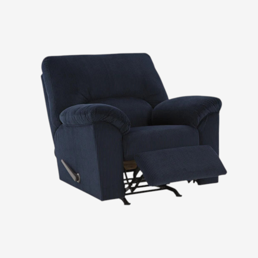 2420425C SimpleJoy Rocker Recliner Chair - Onyx | Signature Design By Ashley