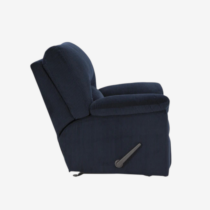 2420425C SimpleJoy Rocker Recliner Chair - Onyx | Signature Design By Ashley