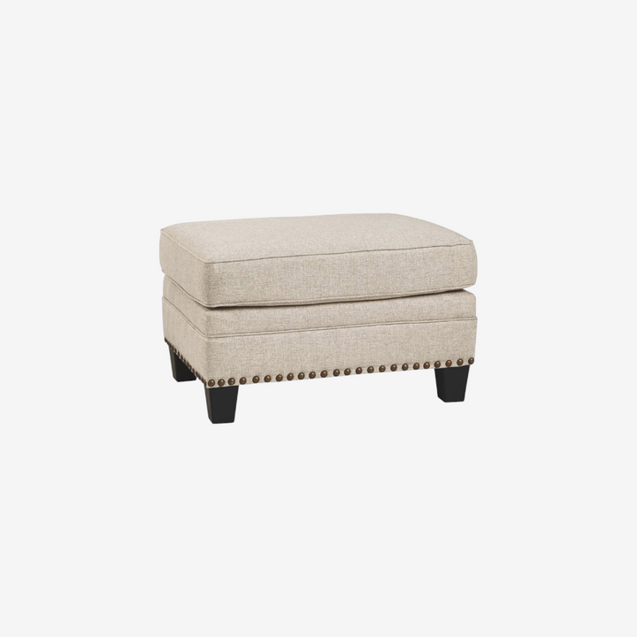 1560214 Claredon Accent Ottoman - Beige | Signature Design By Ashley